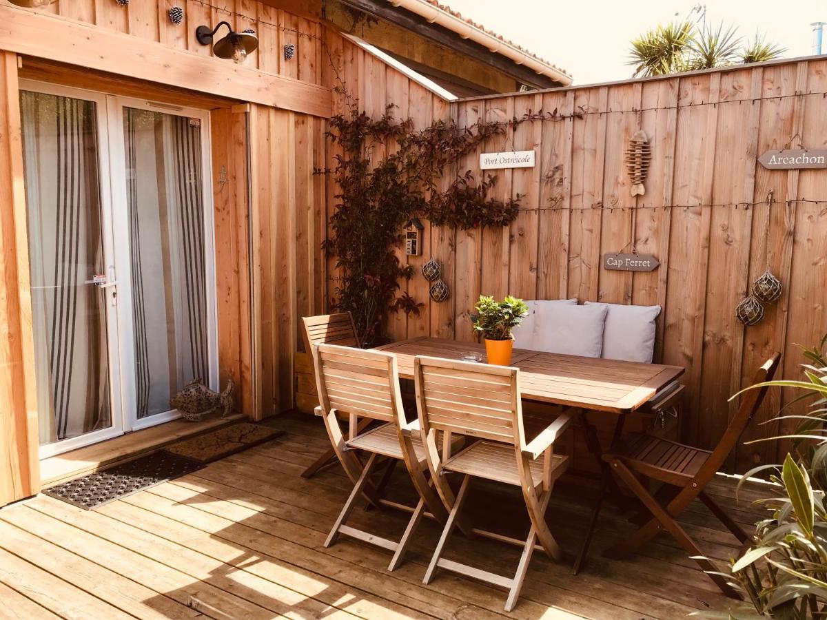 Cocon Entre Presqu'Ile Du Cap Ferret Et Plages Oceanes - Terrasse - 1 Velo Gratuit Арес Экстерьер фото