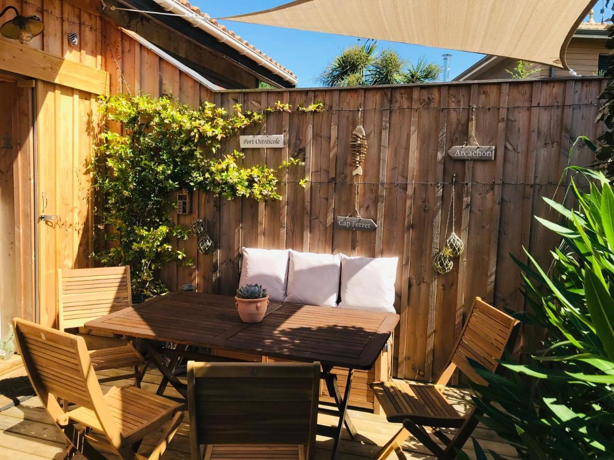 Cocon Entre Presqu'Ile Du Cap Ferret Et Plages Oceanes - Terrasse - 1 Velo Gratuit Арес Экстерьер фото